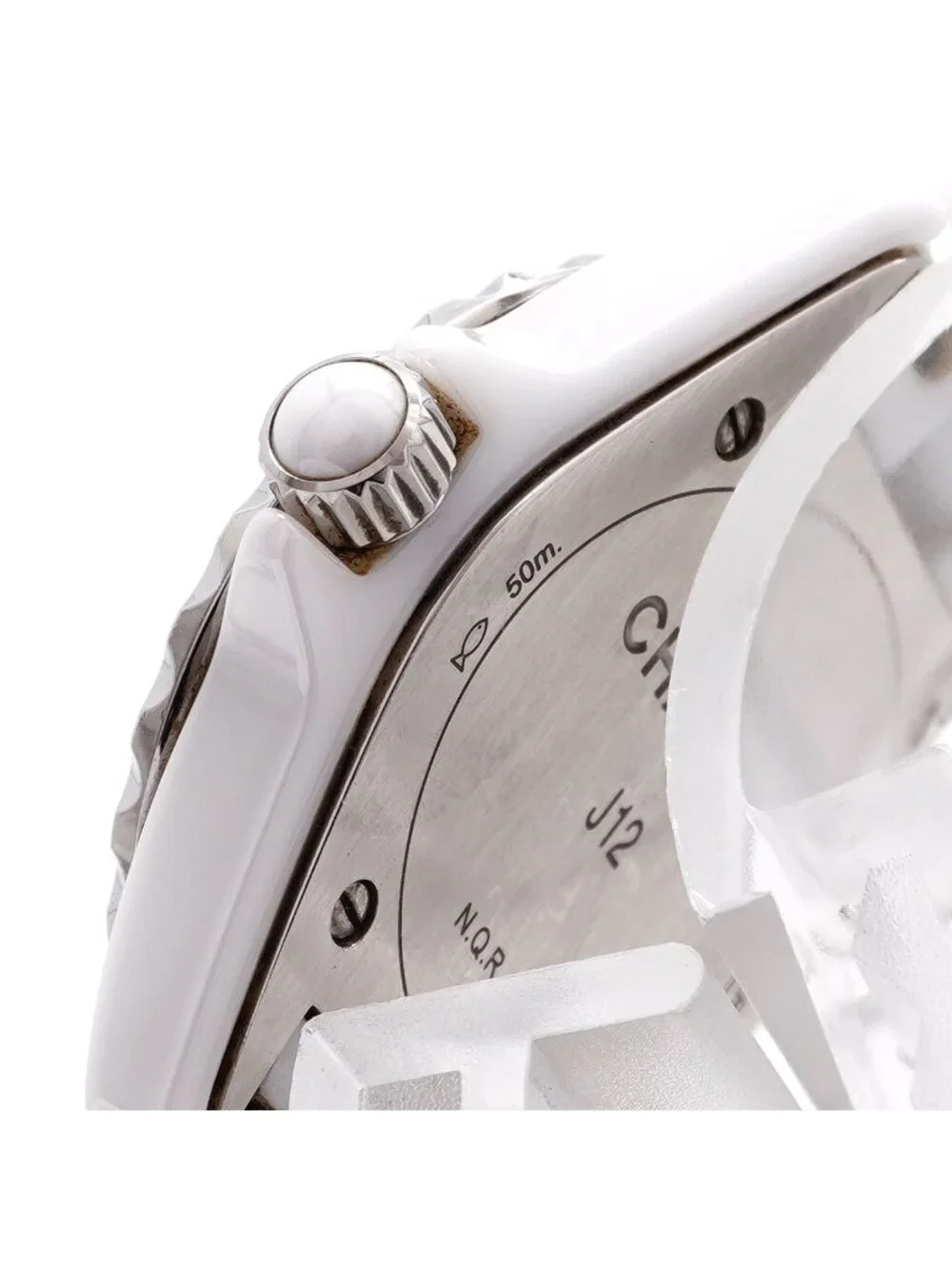 Chanel Diamond White Dial Watch